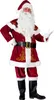 Bordeauxroter Weihnachtsmann Gr. S/M-XXL/3XL - Santa Kostüm Produktbild-Vorschau 2