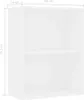vidaXL Bücherregal 2 Fächer Weiß 60x30x76,5 cm Produktbild-Vorschau 6