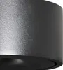 Arcchio LED-Deckenlampe Rotari, Ø 12 cm, up & down, schwarz Produktbild-Vorschau 7
