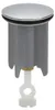 HANSGROHE 96026000 Tassello per anta cromo Anteprima dell’immagine prodotto 3