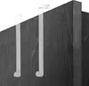 com-four® 2x Türhaken aus stabilem Kunststoff - 26,5 cm und Produktbild-Vorschau 3