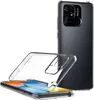 A clear phone case is shown, with a phone inside it, and a phone with a case on it in the background. Náhled obrázku produktu