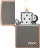 Zippo Benzin-Feuerzeug Rustic Broonze Zippo Logo 60006257, Produktbild-Vorschau 3