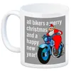 Weihnachten Biker Kaffeebecher mit Weihnachtsmann auf Produktbild-Vorschau 2