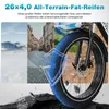 ECORUSH ECO R3 E Bike, Elektrofahrräder mit 26 * 4.0 Breite Produktbild-Vorschau 5