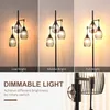 HOMCOM Lampadaire style industriel 40 W max. 3 abat-jours Voir les images du produit 3