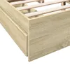 Bettgestell mit Schubladen Sonoma-Eiche 160x200cm Produktbild-Vorschau 8