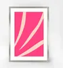 Cornice FRAMAI® 50x70 cm in argento - con passe-partout - Anteprima dell’immagine prodotto 3
