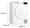 Bosch WTH83004 Wärmepumpentrockner E 8kg Autodry EasyClean Produktbild-Vorschau 13