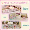 AIYAPLAY Set Tavolo e Sedie per Bambini 3-8 Anni con Motivi Anteprima dell’immagine prodotto 6