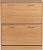 WOHNLING Schuhkipper KIEL Buche matt 2 Fächer 75 x 87 x 24 Produktbild-Vorschau 4