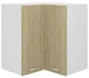 vidaXL Rohová nástenná skrinka Lyon Sonoma dub 57x57x60 cm Náhľad obrázku produktu 8