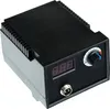 A black electronic device with a digital display and a rotary knob. Náhled obrázku produktu