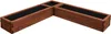 HolzGarden Set 3 Fioriere in Legno 2x 80x30x40 cm + Anteprima dell’immagine prodotto 1