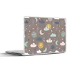 MuchoWow® Laptop Aufkleber Sticker Cover Wolken - Sonne - Produktbild-Vorschau 1