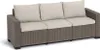 Gartenmöbel Keter California dreisitziges Sofa Cappuccino Produktbild-Vorschau 5