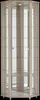Eckvitrine Vitrinenschrank Glasvitrine Vitrine "Berlin II" Produktbild-Vorschau 2