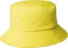 Kangol rollbar Washed Bucket Fischerhut aus reiner Baumwolle in gelb