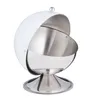 Relaxdays Zuckerdose, mit Rolldeckel, glänzender Edelstahl, Produktbild-Vorschau 6