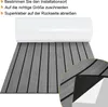SWANEW Tapis de sol Teck Decking Plancher marin Mousse Eva Voir les images du produit 4