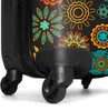 NoBoringSuitcases.com® Großer Koffer - Boho - Blumen - Produktbild-Vorschau 6