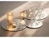 6er Set Spiegelplatten, Deko Tischspiegel MIRROR rund D. Produktbild-Vorschau 4