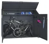 osoltus Gerätehaus Fahrradgarage Fahrradbox Anthrazit 200 x Produktbild-Vorschau 1