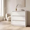 Comodà moderna con 3 cassetti | Comodà bianca | Comodà a Anteprima dell’immagine prodotto 8