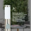 BRILLIANT zewnętrzna lampa bazowa z gniazdem Chorus srebrny Podgląd zdjęcia produktu 12