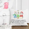 Mr. & Mrs. Panda Kissen 40x40 Winterzeit Heilige drei Produktbild-Vorschau 3