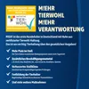 Marketing image for dog food highlighting animal welfare standards. Produktbild-Vorschau