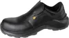 A black Abeba Food Trax S3 Slipper is shown against a white background. Produktbild-Vorschau