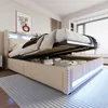 Merax hydraulischem Polsterbett 180x200 cm für Kinder mit Produktbild-Vorschau 3