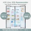Bomann® Side by Side Kühlschrank | Wasserspender mit Tank | Produktbild-Vorschau 5