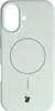 A light green phone case with a magnetic ring and a small logo. Produktbild-Vorschau