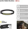 COB LED nabíjecí čelovka P3541, 380 lm, 30 m, Li-Pol 1200 mAh Náhled obrázku produktu