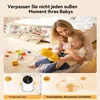 Babyphone vidéo SMART Boifun Baby 6T 2K, 5V Voir les images du produit 19