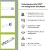 LED svetlo pod skrinku so zásuvkou studená biela nízko Náhľad obrázku produktu 3