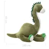 vidaXL Dino Kuscheltier Brontosaurus Plüsch Grün Produktbild-Vorschau 5