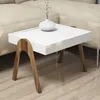 Skye Decor, Roma - Walnut, White, stoliki boczne, stolik Podgląd zdjęcia produktu 3