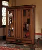 Vitrine Regal Bücherschrank Wohnwand Schrank Möbel Regale Produktbild-Vorschau 2