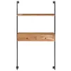 vidaXL Wandschreibtisch 90 x 40 x 170 cm Massivholz Akazie Produktbild-Vorschau 3