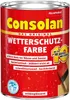 Consolan Wetterschutzfarbe grau 202 0,75L Holzfarbe Produktbild-Vorschau 4