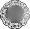 8x Deko-Tortenspitzen rund silber Ø 36 cm Produktbild-Vorschau 1
