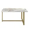 Skye Decor, Merideths- Merideths HDL, Gold,Weiß, Produktbild-Vorschau 3