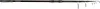 A black telescopic fishing rod is shown against a white background. Produktbild-Vorschau