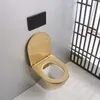 Wandhängende Toilette Spülrandlos Keramik Klo Wand WC + Produktbild-Vorschau 4