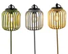 3er Set Solar Gartenstecker Windlicht Solarleuchten mit Produktbild-Vorschau 1