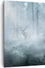 Bild auf Leinwand - Leinwandbild - Einteilig - Hirsch Wald Produktbild-Vorschau 1