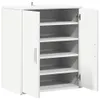 vidaXL Szafka na buty biała 60x35x70 cm materiał Podgląd zdjęcia produktu 5